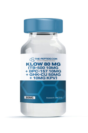 Klow  80 MG  (TB-500 10mg + BPC-157 10mg + GHK-Cu 50mg + 10MG KPV)